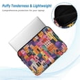 thumbnail image 2 of FORMRS 15-15.6 inch Laptop Sleeve Case Soft Carrying Quilted Computer Bag Cover, Art Buildings, 2 of 7