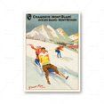 thumbnail image 3 of Póster de esquí vintage de Boston, Noruega, Suiza, Italia, impresión de viaje, paisaje nevado, esquí, pintura en lienzo, imágenes, decoración de pared de habitación, 3 of 5