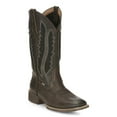thumbnail image 2 of Justin Women's Jaycie Western Boot Square Toe Brown 9 M  US, 2 of 5
