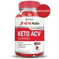 thumbnail image 6 of (2 Pack) Keto Rush ACV Gummies 1000MG Dietary Supplement 120 Gummys, 6 of 6