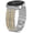 Silver/Gold, variant on Wearlizer Metal Band Compatible with Samsung Galaxy Watch 9/8 40mm 44mm & Watch 8 Classic 46mm, Stainless Steel Chain Bracelet Band for Women, Dressy No Gap Adjustable Link Strap