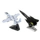 thumbnail image 1 of 2 Piezas 1: 144 SR-71A Blackbird + 1: 100 Attack Model Decor, 1 of 9