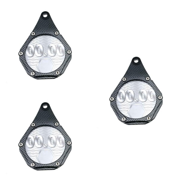 Soporte de placa Riwesomey para disco de impuestos de motocicleta Metal resistente Multicolor