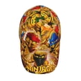 thumbnail image 4 of Ninjago Fashionable Hip-Hop Style Adjustable Snap Button Men's and Women's Baseball Caps, 4 of 5