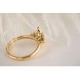 thumbnail image 6 of vylahjewellery Unique Marquise Cut Moissanite Diamond Ring Cluster Engagement Ring 14K Solid Gold Floral Anniversary Ring Vintage Style Bridal Wedding Gift Ring, 6 of 7