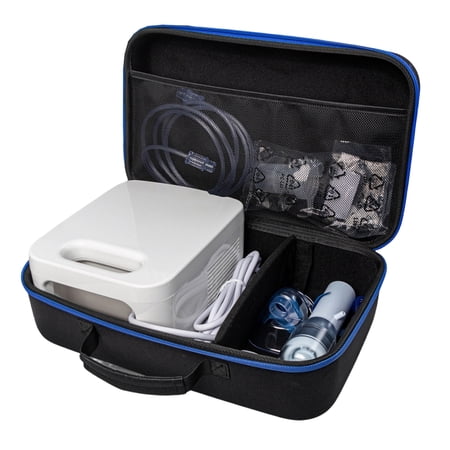 Precisions Carrying Case Storage Bag For Nebulizer Ensuring Equipment Protections And Organization For Travel
