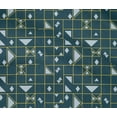 thumbnail image 4 of oneOone Cotton Flex Fabric Diamond & Triangle Geometric Print Fabric By Yard 40 Inches Wide, 4 of 4