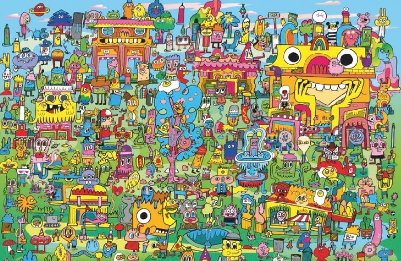 Amazon | HEYE Puzzle ヘイパズル 29786 Jon Burgerman : Doodle