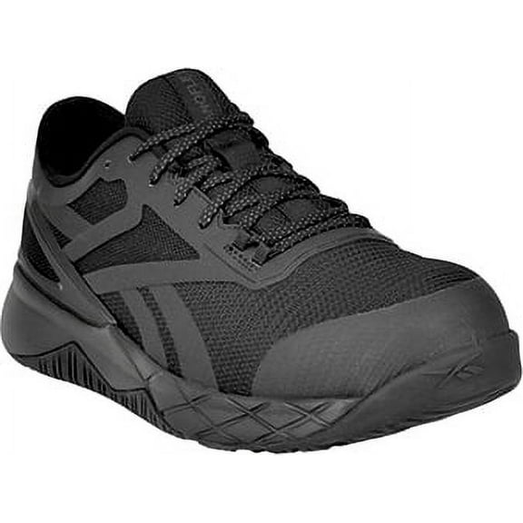 Reebok Men's Nanoflex Athletic Work Shoes Composite Toe Black 5.5 D(M) US