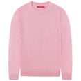 thumbnail image 7 of Socal Look Men's Sweater Crew Neck Long Sleeve Acrylic Pullover Pink, 5XL, 7 of 7