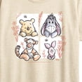 thumbnail image 3 of Winnie the Pooh - Character Grid Short Sleeve Graphic T-Shirt, 3 of 5