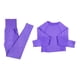 thumbnail image 5 of Conjunto deportivo de nailon para mujer, 2 piezas, sin costuras, top corto de yoga, deportivo S, 5 of 9
