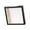 Black and White, variant on Shadow Box Frame Memory Display Case Travel Ticket Slot Feature for Desk Family Friends Gift
