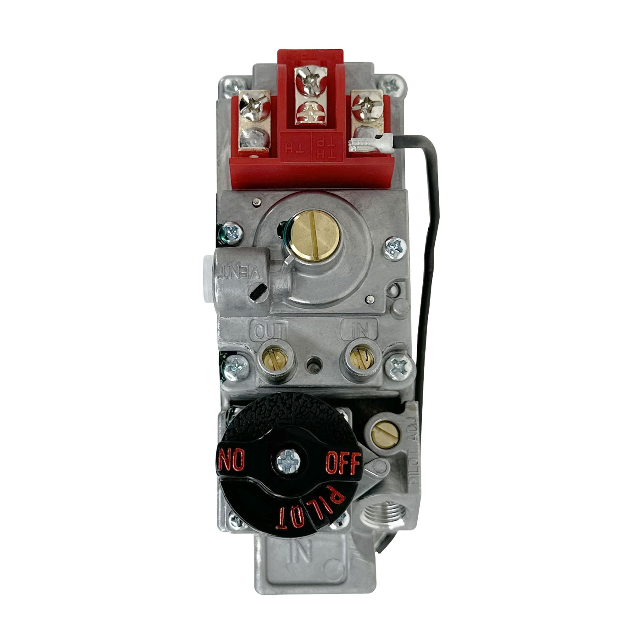 dropship Durablow DV970A-NG Millivolt Gas Valve Replacement for Dexen, Dexin, Robertshaw, HHT 6003 Series 200-D (Natural Gas, NG) dropship Durablow DV970A-NG Millivolt Gas Valve Replaceme