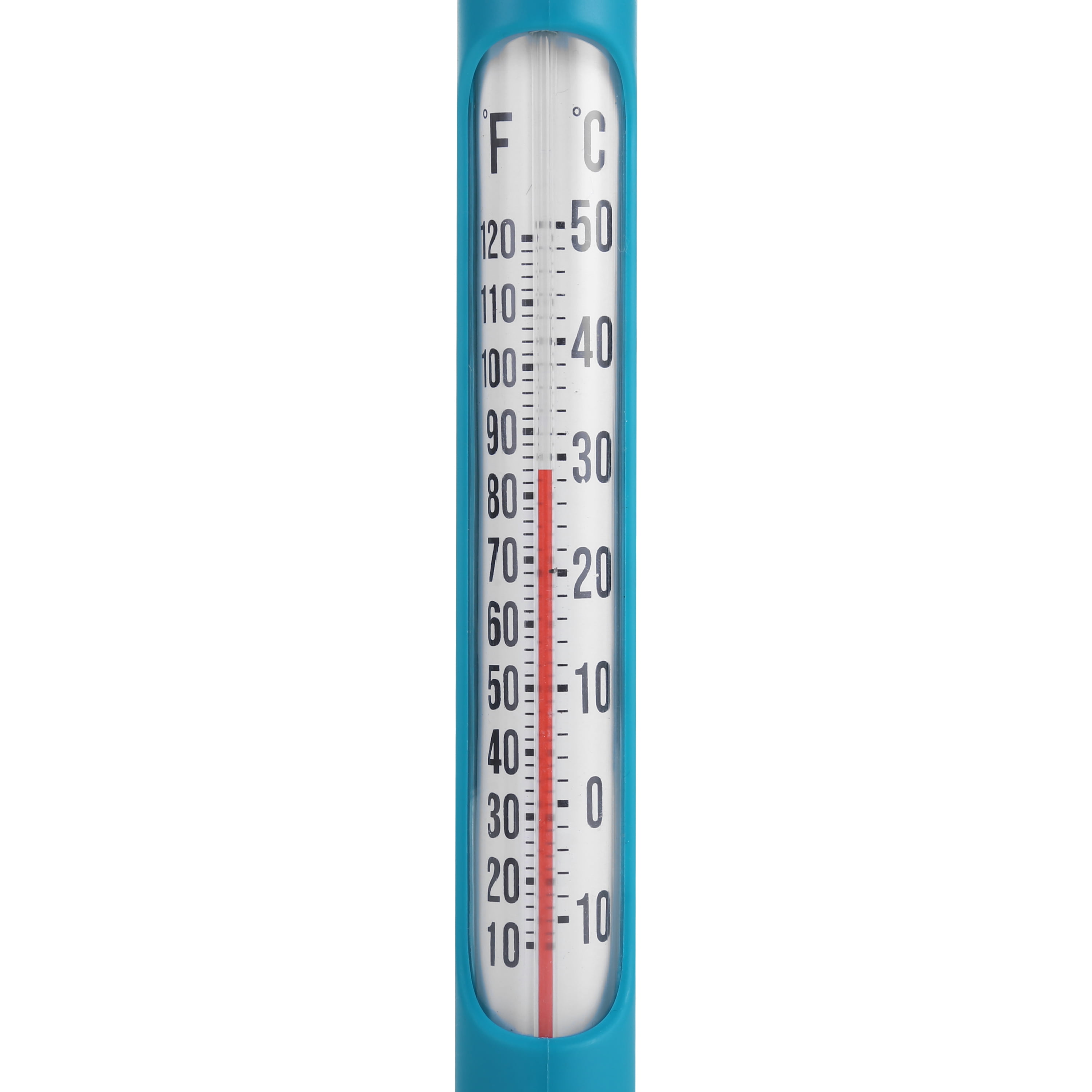 Mainstays Blue Pool Floating Swimming Digital Thermometer with LCD