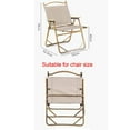 thumbnail image 4 of Sac de Rangement pour Chaise Pliante Imperméable Chaise de Réalisateur, pour Chaise de Plage Chaise de Transport Noir Grand, 4 of 9
