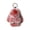 Deep Red, variant on Bunny Plush Keychain key 6" Cute Chains for Women Plush Bag Charm Easter Basket Stuff Mother's Day Gifts Red