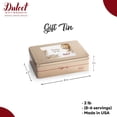 thumbnail image 5 of Dulcet Gift Baskets Thinking of You Assortment Tin Gift Box Freshly Baked Cookies, 5 of 6