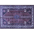 thumbnail image 1 of Ahgly Company Indoor Rectangle Persian Blue Traditional Area Rugs, 7' x 9', 1 of 4