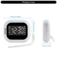 thumbnail image 5 of Portable Vibrating Alarm Clock for Heavy Sleepers with 3 Level Vibration Option, 5 of 20