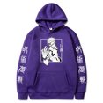 thumbnail image 3 of Jujutsu Kaisen-Sudadera con capucha de Anime para hombre y mujer, jersey de lana con estampado Harajuku, Hip Hop callejero, 3 of 5