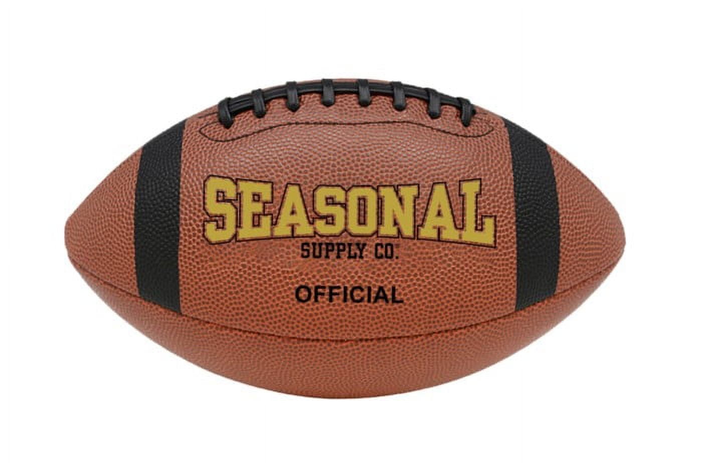 Seasonal Supply Co. Leather-Look Vinyl Youth Football Assorted Colors