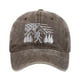 thumbnail image 1 of Gorra Para Hombre Y Mujer Divertida Gorra De Béisbol Ajustable Lavada Y Bordada Negro Bordado Talla Única, 1 of 4