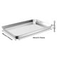 thumbnail image 3 of 1 Pieza Bandeja Para Hornear Bandeja De Acero Inoxidable Para Horno Bandeja Grande Para Galletas Para Hornear Y Cocinar 40 X 30 X 2,5 Cm Fácil De Limpiar Lavable En Lavavajillas, 3 of 7