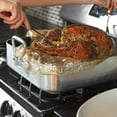 thumbnail image 2 of 100Pcs Resistance Nylon-Blend Slow Cooker Liner Roasting Turkey Bag for Cooking Medium Size Oven Bag Baking Crock Pot, 2 of 7