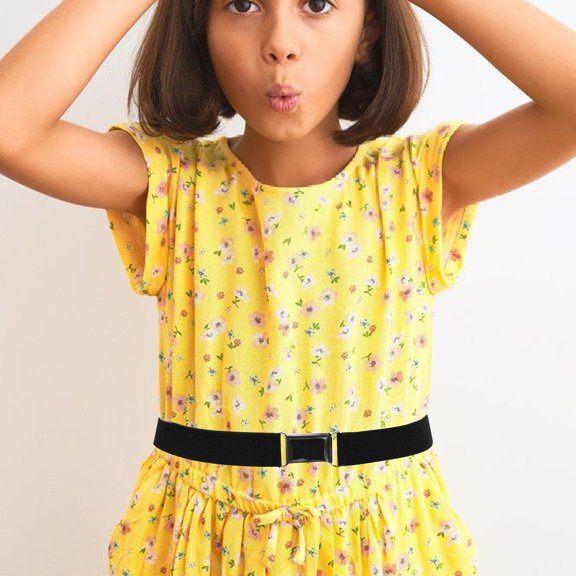2pcs Boy Stretchy Belt Children Toddler Elastic Belt Adjustable Waist Belt