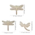 thumbnail image 4 of ROCKROK Dragonfly Metal Cutting Dies Embossing Template Stencil Scrapbooking for Card, 4 of 11