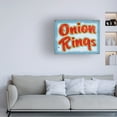 thumbnail image 3 of RetroPlanet 'Onion Rings Distressed' Canvas Art, 3 of 4