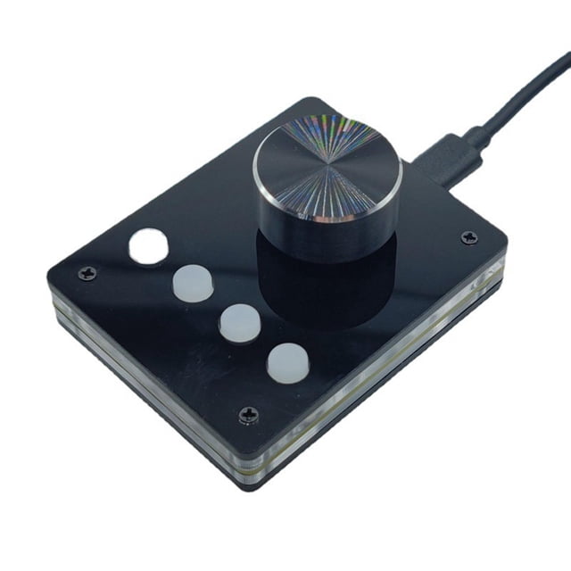 Controlador de volumen USB portátil Soledad Universal Multimedia Blanco