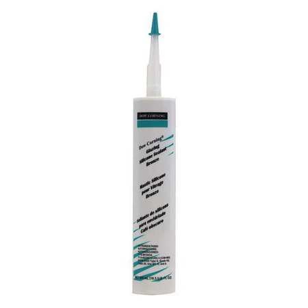 Dow Corning Rtv Sealant - DOW CORNING 4045027 Bronze Glazing Sealant, 305mL Cartridge