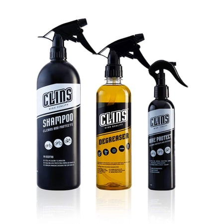 CLINS Cleaning KIT 3 (Shampoo + DEGREASER + Bike Protect) price history on PriceWatchPro