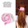 thumbnail image 4 of Corbata para el Pelo ANGGREK Rosa, Para Rastas, Elegante, Portátil, Teñido Anudado, 4 of 7