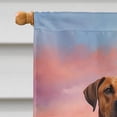 thumbnail image 2 of Rhodesian Ridgeback Two Hearts House Flag, 2 of 7
