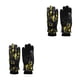 thumbnail image 2 of Sonducket Guantes para niños Manoplas impermeables Niños Moda Snowboard Estampado Guante de nieve grueso para deportes de patinaje al aire libre Amarillo 2piezas Sonducket CBP467635, 2 of 5