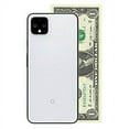 thumbnail image 3 of Dockem Google Pixel 4 Luxe M2T Wallet Case; Built-in Metal Plate, 2 Card Slots, Slim TPU, Grey, 3 of 9