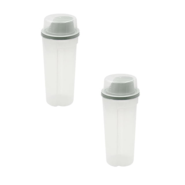 Oleegame 2 Pcs Boîtes de Rangement pour Produits à Capacité Fermée Rangement des Aliments Rangement Compartiments Secs Réservoirs de Mise en Conserve de Céréales Cuisines Restaurants et Bars Pot de Rangement pour Épicerie Vert