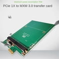 thumbnail image 3 of PCI-E to MXM3.0 Graphics Card Riser Card PCI Express X1 to MXM3.0 Adapter Converter Board with LED f, 3 of 5