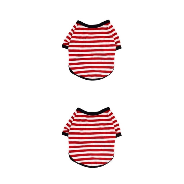 Chaleco para cachorros Greeniant Sudadera de algodón Rojo XXL 2Conjunto