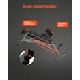 thumbnail image 6 of Roman Chair Back Extension Hyperextension Bench for Home Gym, Adjustable Multi-Function Fitness Equipment, 6 of 10