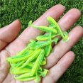 thumbnail image 3 of MUKUN 10 piezas de señuelos de pesca micro blandos de 3,5 cm, 4 cm y 5 cm, señuelo de gusano de cola en T, cebo artificial pequeño, señuelos de pesca de lubina y lubina, 3 of 5
