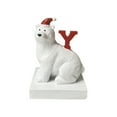 thumbnail image 3 of Christmas Bear Statue, Resin Crafts Holiday Party Decorations, Home Desktop Ornaments for Festive Atmosphere, 3 of 3