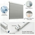 thumbnail image 5 of Keego No Drilling Cordless Cellular Shades Honeycomb Window Blinds Easy Installation Heat Insulating Noise Reducing Curtains Blackout Gray, 45.5"w x 66"h, 5 of 8