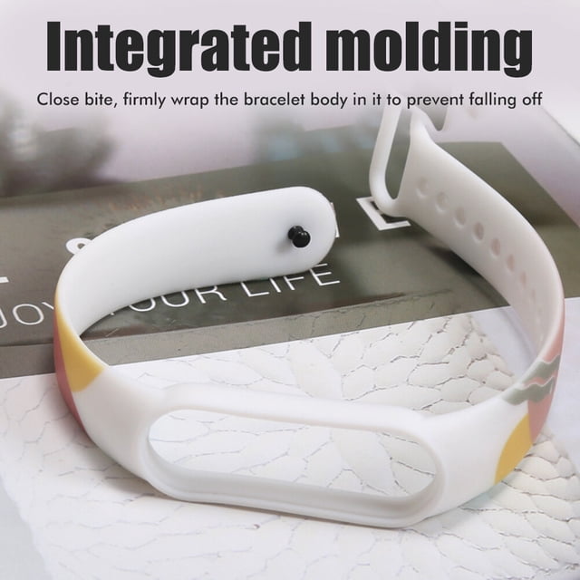 Replacement Wristband,Colorful Strap Compatible for Colorful Watch Strap TPU Wrist Strap Exceptional Reliability