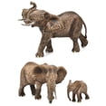 thumbnail image 5 of Modelo de animal salvaje de simulación de PVC sólido, tigre, león, elefante africano, rinoceronte, juguete, 5 of 5