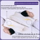 thumbnail image 4 of Almohada Cervical de Espuma viscoelástica Almohada ortopédica ergonómica 2 en 1 Que Alivia el Dolor de Cuello y Brinda Soporte Contorneado para Personas Que Duermen de Lado, 4 of 9