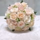 thumbnail image 5 of Nvzi Ramos de novia para boda, Ramos blancos para novia, Ramo de flores artificiales para boda, Ramos de dama de honor con cinta de seda, Día de San Valentín, 5 of 5